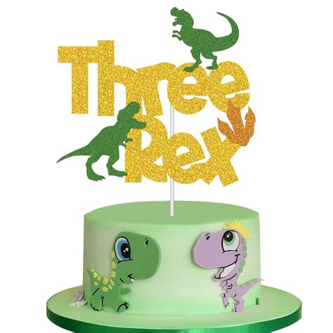 buy juyrle  rex dinosaur cake toppers dinosaur  birthday cake