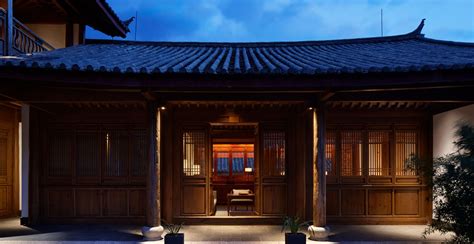 中国amandayan 庭院套房入口 luxury accommodation architecture