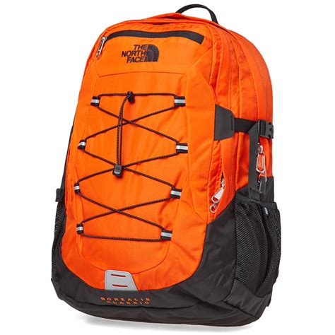 north face borealis classic backpack persian orange black