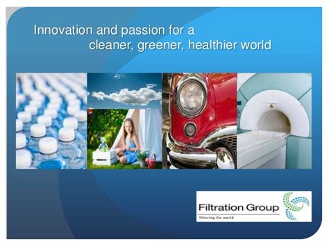 filtration group filtering  world