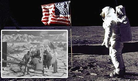 neil armstrong moon landing video clip lighting simulation offers