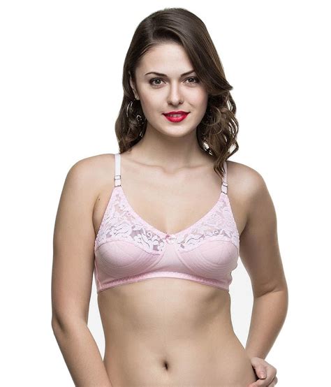 Buy College Girl Pink Non Padded Bra Online At Best Prices