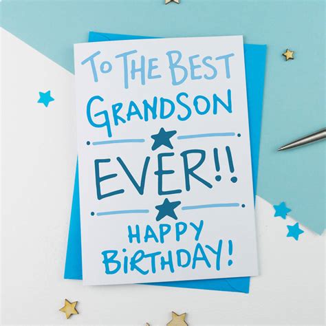 printable birthday cards grandson  calendar printable
