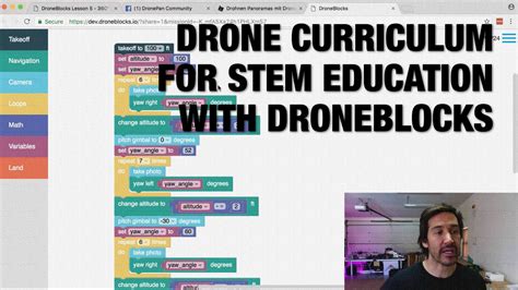 drone stem education    droneblocks youtube