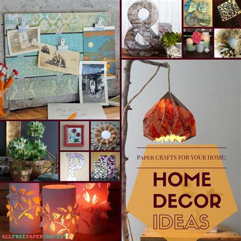 paper crafts   home  home decor ideas allfreepapercraftscom