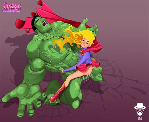 Post 1325840 Dc Drgasper Hulk Marvel Supergirl Crossover