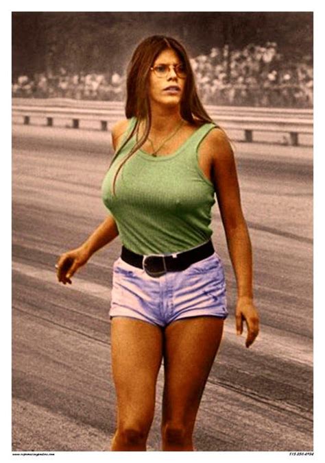 Vintage Reproduction Racing Poster Legendary Backup Girl