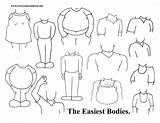Bodies Draw Match Intermediate Educ4kids Drawingfusion sketch template