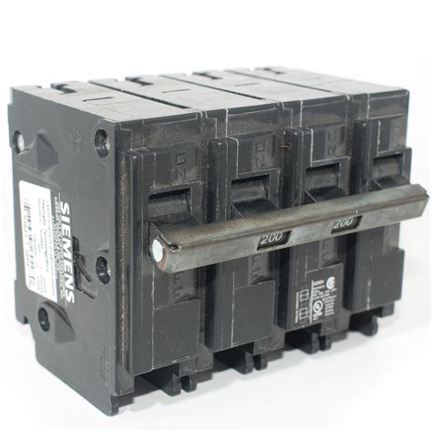 siemens  single phase main breaker tremtech electrical systems