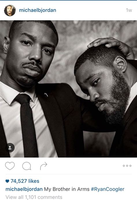 Michael B Jordan And Ryan Cooglerwhat Is The Problem Write Live