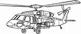 Helicopter Blackhawk Clipart Uh 60 Hawk Coloring Pages Cliparts Clip Cartoons Library Sikorsky Cart sketch template