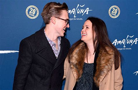 tom fletcher supports wife giovanna with the cutest