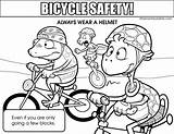 Safety Coloring Colouring Pages Bike Helmet Bicycle Wear Drawing Always Football Kids Sheets Printable Color Medium Safe Dirt Getcolorings Resolution sketch template