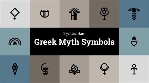 greek mythology symbols greek mythology meanings graphic