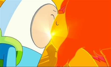 The Kiss That Shook Adventure Time Flame Princess Photo