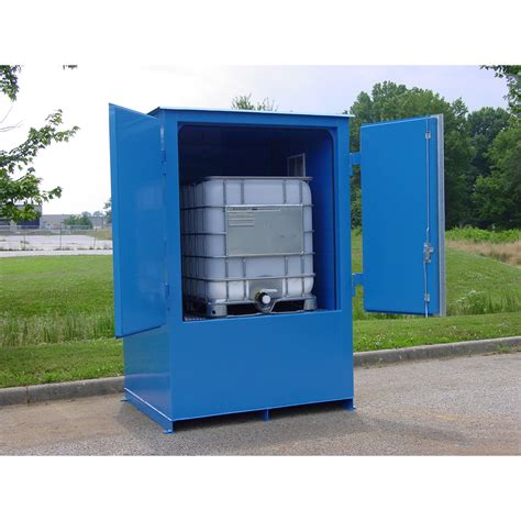 ibc tote hazmat storage building containment corp