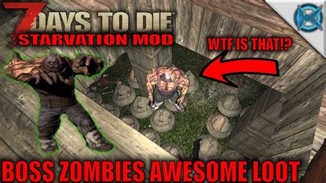 days  die modded boss zombies awesome loot sp lets play