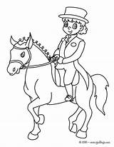 Coloriage Cavalier Jinete Coloriages Poni Hellokids Dressage Adiestra Imprimir Dessin Cheval Colorier Línea Imprimer sketch template