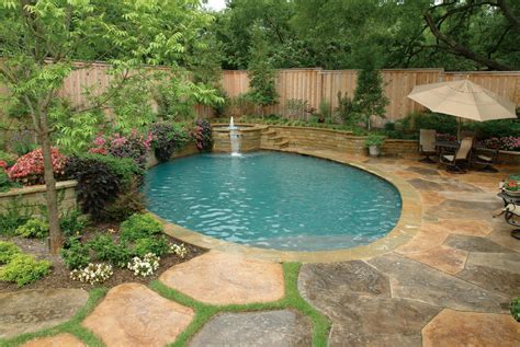 landscaping   ground pool