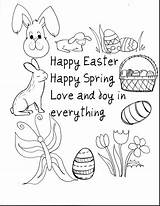 Easter Religious Printable Coloring Pages Colorings sketch template