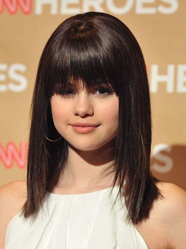 The Long And Short Of Celebrity Hairstyles Selena Gomez S