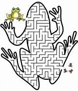 Mazes Printable Kids Animal Coloring Print Pdf sketch template