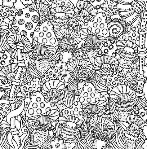 hard coloring pages  large images  printable abstract