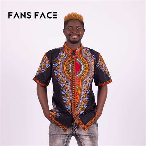 fans face 2018 mens african clothing nigeria men s short sleeve