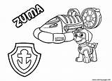 Coloring Zuma Pobarvanke Malvorlagen Hovercraft Patrulha Canina Malvorlage Ausmalbild Einzigartig sketch template