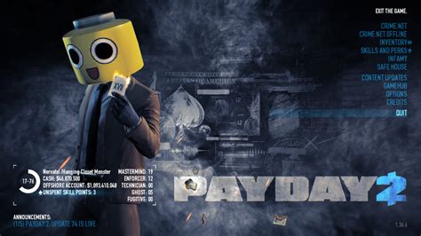 servbot mask payday  mods modworkshop