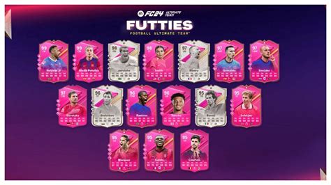 All Ea Fc 24 Futties Team 1 Players