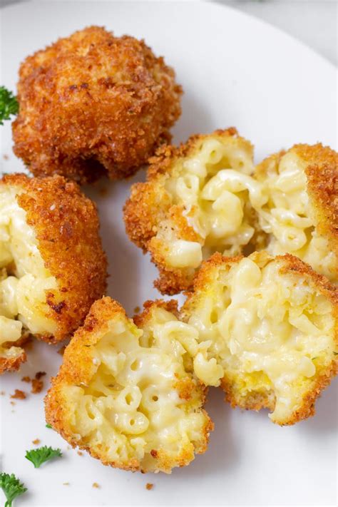 fried mac  cheese bites cooking   soul