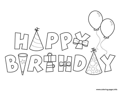 happy birthday alphabete coloring page printable