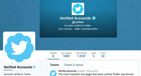 verify  twitter account