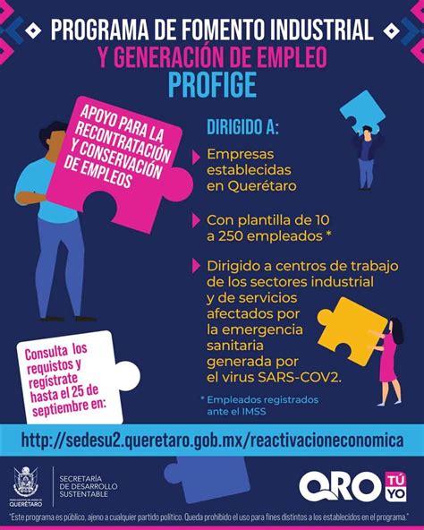 apoyos por hasta  mil pesos   empresas de queretaro  recuperen  conserven empleos