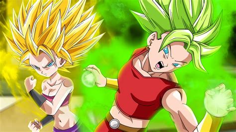 Super Saiyan 3 Potential Caulifla And Kale Vs Goku Youtube