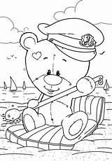 Cuties Sailor Urso Bontontv Teddy Bojanke Bonton Marinheiro Preschool Printables Slatkice категории из раскраски все sketch template