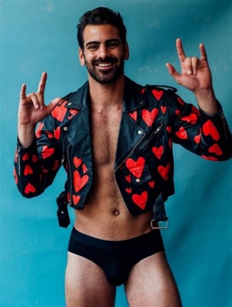 Nyle Dimarco Painted Sign Language All Over His Body