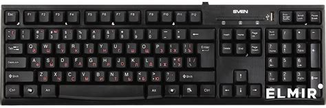 klaviatura sven standard  black usb hub kupit elmir tsena otzyvy kharakteristiki