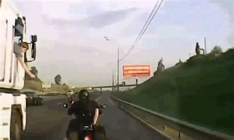 Russian Couple Filmed Having Sex On A Motorcycle On The