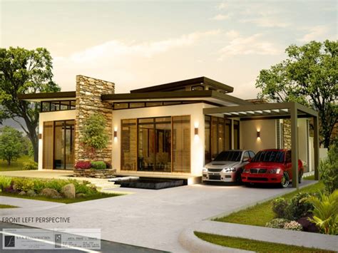 bungalow designs modern house philippines house plans