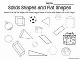 Shapes Flat Solid Comparing Kindergarten Quick Assessment Fast End But sketch template