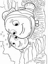 Nemo Coloring Pages Finding Kids Printable sketch template