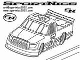 Coloring Pages Race Nascar Drag Car Cars Printable Getcolorings Color Getdrawings sketch template