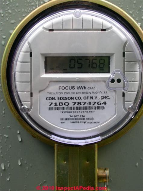 electric meter inspection reading problem diagnosis   determine electrical capacity  size