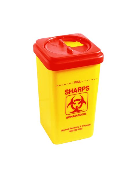 carson  litre sharps container sysc biomed recovery disposal