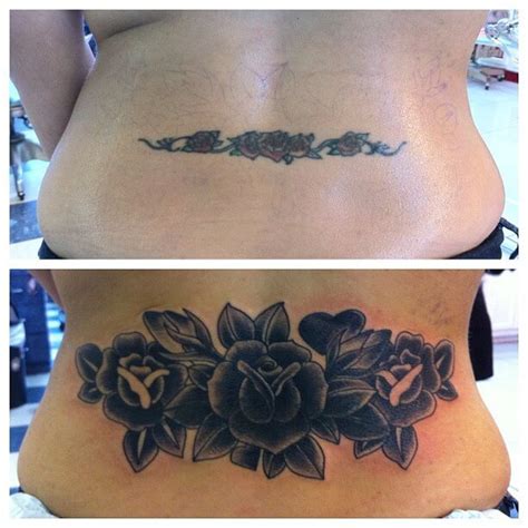 19 Best Lower Back Tattoo Cover Ups Design Ideas
