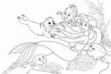 Mermaid Coloring Pages Little Ariel Disney Characters Kids Printable Drawing Baby Mermaids Intricate Barbie Book Getdrawings Color Cartoon Bestcoloringpagesforkids Drawings sketch template