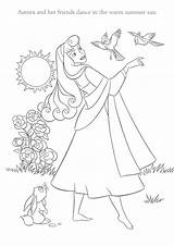Coloring Sleeping Beauty Pages Princess Disney Aurora Printable Games Color Kids Print Online Characters Pdf Sheets Cartoons Getcolorings Prince Post sketch template