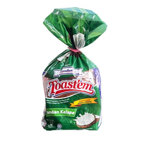 gardenia toastem pandan coconut bread